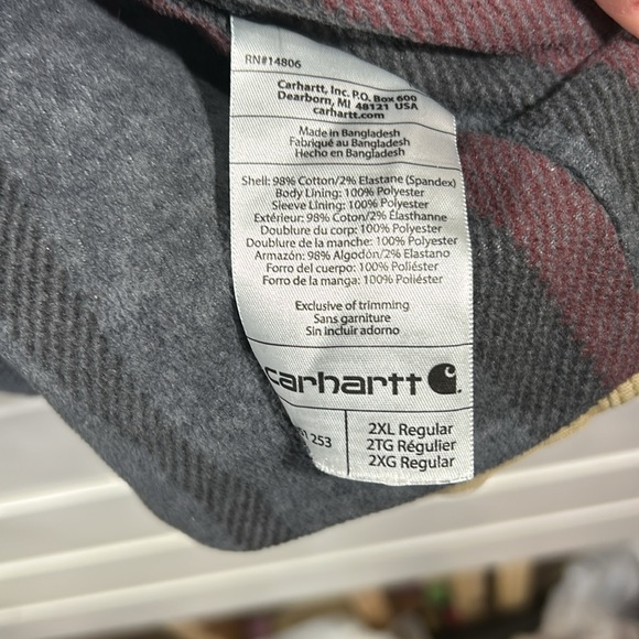Carhartt Men's Jacket - Size XXL - Picture 7 of 8